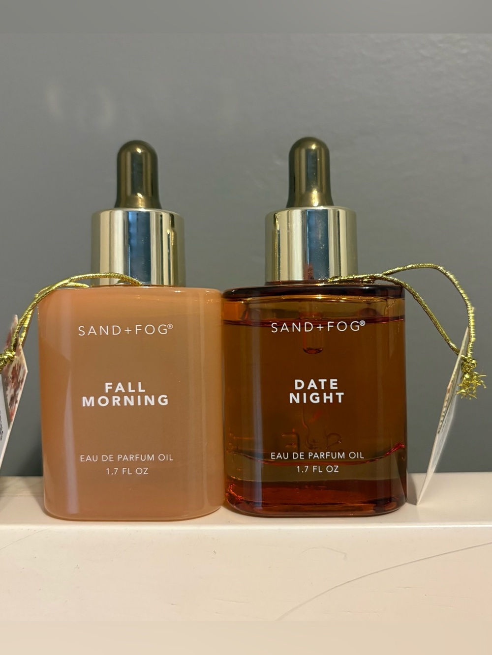 SAND+FOG Date Night and Fall Morning Eau de Parfum Oil 1.7 FL OZ set
